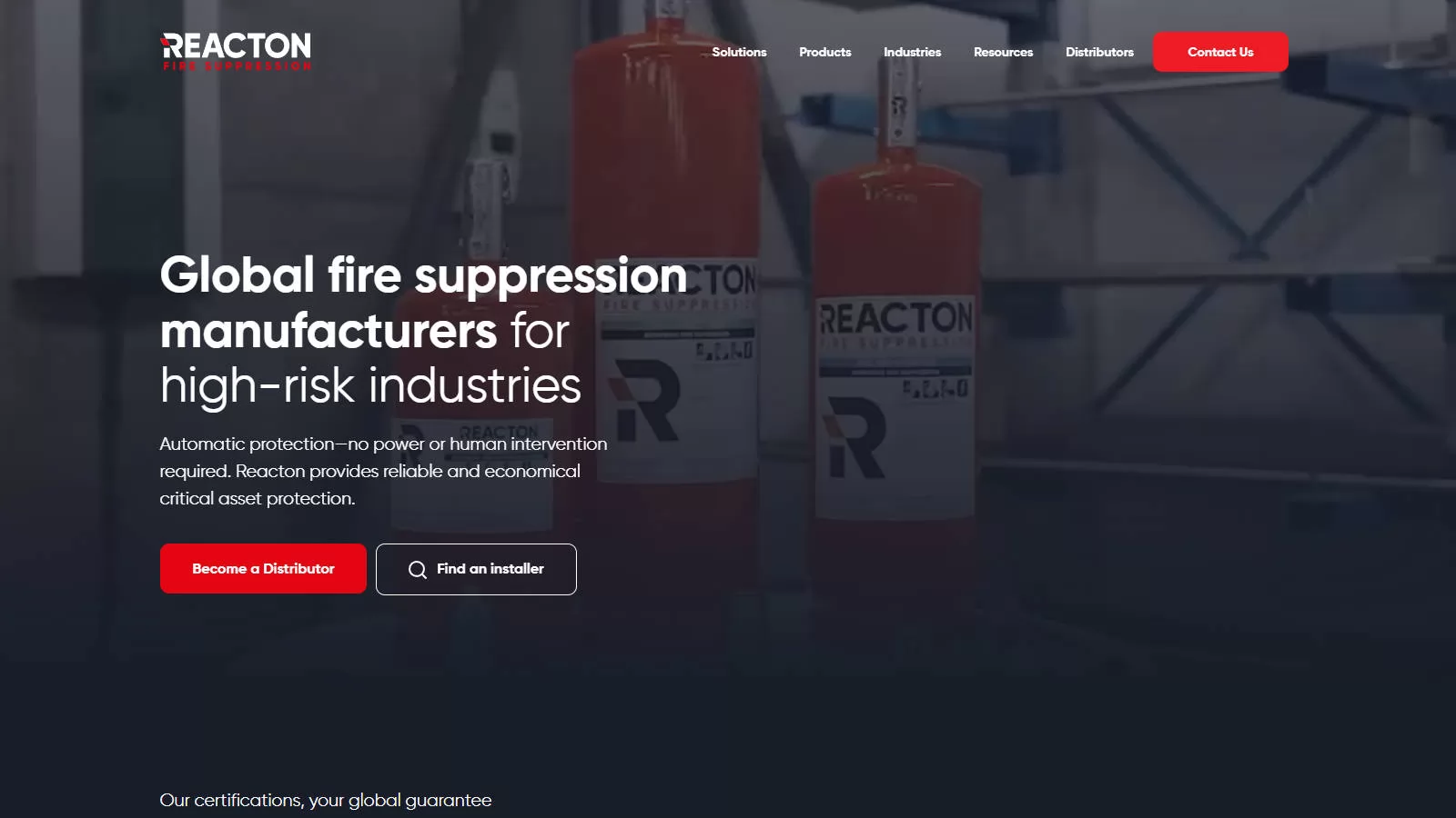7. Reacton Fire Suppression